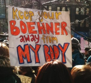 Keep Your Boehner Away from My Body
